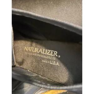 Naturalizer Wedge Oxford Vintage Navy Blue Crepe Sole Leather 8.5B Dark Academia thumbnail 7