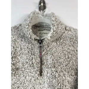 Dylan by True Grit Sherpa Fleece Deep Pile 1/4 Zip Pullover Sweater‎ Women’s XL thumbnail 5