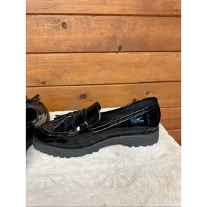 Jones New York Women's Loafers Priscilla Black patent leather Sz 10 NWOB thumbnail 5