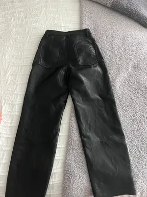 Aritzia Melina Leather Cropped Pants thumbnail 3