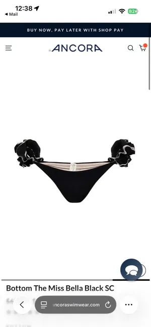 Ancora bikini Black thumbnail 4