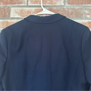 Vintage Pendleton Virgin Wool Blazer Suit Jacket Women’s 14 Navy Blue thumbnail 7