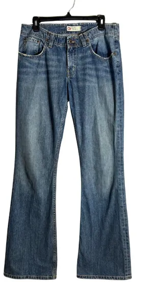 BKE Harlow Bootcut Denim Jeans Women's 31x33.5 Medium Wash Mid Rise Y2K Retro thumbnail 1
