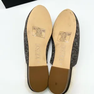 NEW Australia Luxe Collective Womens‎ 10 Marcos Mule Gray Leather Shearling thumbnail 3