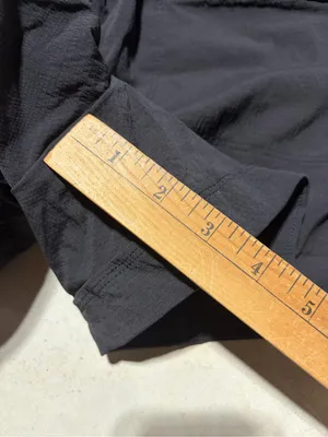 Athleta Black Women’s nylon Elastic Waist Shorts 10 thumbnail 8