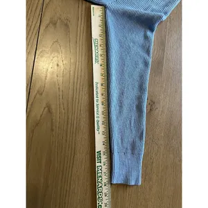 Athleta Size Small Tunic‎ Sweater Light Blue Pullover S/882541-04 Comfort Wool B thumbnail 8