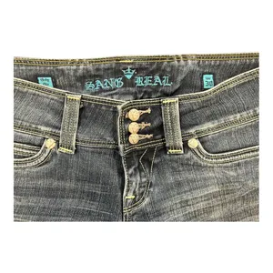 Sang Real by Miss Me Stylish Blue Boot Cut Jeans for Women size 30 EUC thumbnail 9
