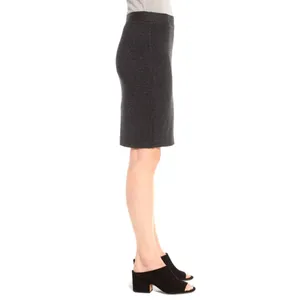 Womens Size Large Eileen Fisher Pencil in Sleek Tencel Merino Interlock Skirt thumbnail 3