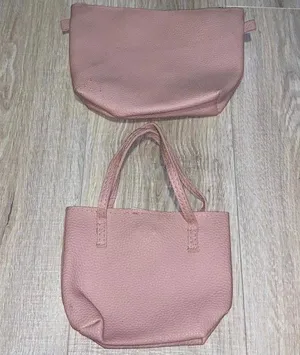 Light Pink makeup bag and mini tote thumbnail 1