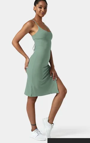Halara Green Dress thumbnail 1