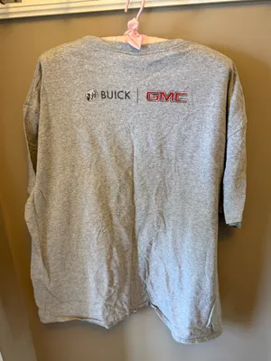 The Delta Pro Weight Canalside Auto Boat Show Buick GMC Gray Men's T-Shirt in 2XL thumbnail 3