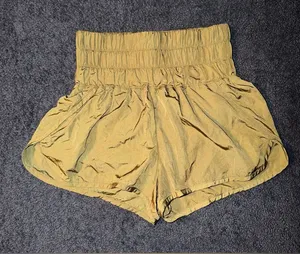 Free People Movement ~ Size S ~ Army Green The Way Home High Waisted Shorts thumbnail 1