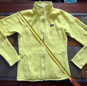 Patagonia Yellow Fill-Zip Fleece thumbnail 1