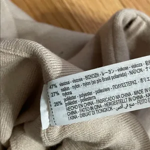 Zara Light Beige joggers thumbnail 6