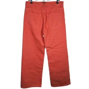 MOTHER The Dodger Wide Leg Ankle Jeans Size 28 Canyon Coral Casual Everyday thumbnail 3