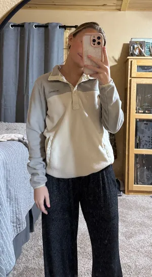 Columbia Button-Up Half Fleece Grey  thumbnail 1