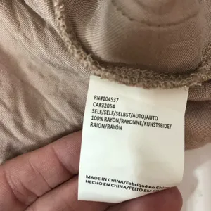 Anthropologie Tiny pink and gold camisole blouse tank top size L thumbnail 4