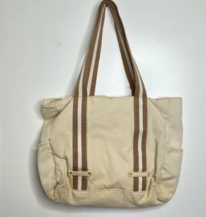 Free w/ any purchase Aeropostale Canvas Tote Bag Snap Closure thumbnail 4