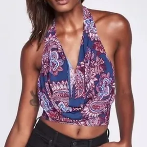 Free People Forever Young Halter Top thumbnail 1