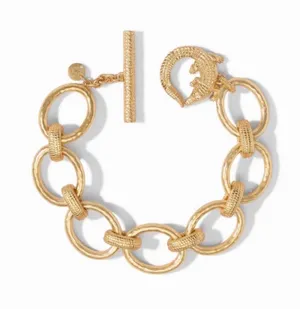 NWOT Julie Vos Alligator Link Bracelet thumbnail 1
