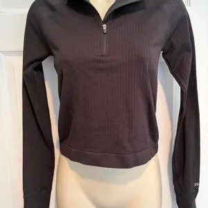 DSG Momentum Seamless 1/4 Zip Black‎ Activewear Pullover Womens Small NWT thumbnail 1