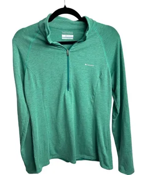 Columbia 1/4 Zip Up Midlayer light pullover long sleeve size medium women’s thumbnail 1
