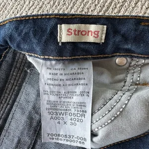 Wrangler Riggs Workwear Dark Blue Denim Bootcut Jeans Size 4 x 30 thumbnail 7