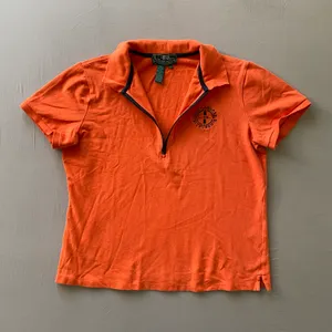 Ralph Lauren Vintage Quarter Zip Polo Shirt thumbnail 3