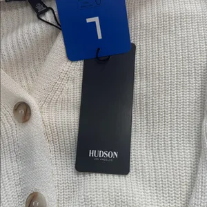 Hudson Los Angeles cotton button down cardigan nwt 100%cotton thumbnail 5