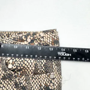 Free People We The Free Snakeskin Skinny Jeans Womens Size 28 Brown Animal Print thumbnail 4