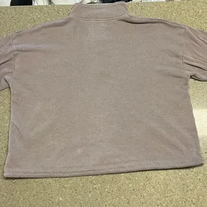 American Eagle Cropped Half Zip Pullover thumbnail 4