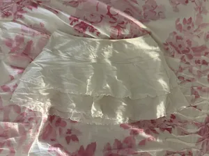 White Mini Skirt Size XS thumbnail 2