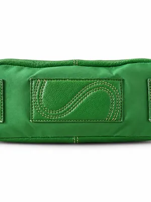 The Sak Green Pebbled Leather Shoulder Bag Hobo Purse Adjustable Strap thumbnail 5