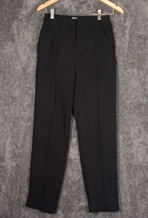 Anthropologie maeve women's black work career business pants size 0 thumbnail 1