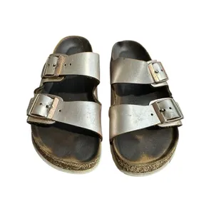 BIRKENSTOCK Arizona Rose Gold 2 Strap Sandals Size‎ 36 US 5 Slip On Boho #S57-1 thumbnail 10