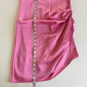 Gianni Bini Peyton Satin Mini Draped Sheath Dress Women’s Size 2 Pop Pink NWT thumbnail 7
