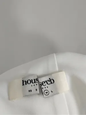 HOUSE OF CB OLYMPIA White Plunge MINI DRESS NWOT‎ Size M thumbnail 7