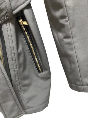 Michael Michael Kors Utility Jacket Gray Size S Minimalist Outdoor Classic thumbnail 9