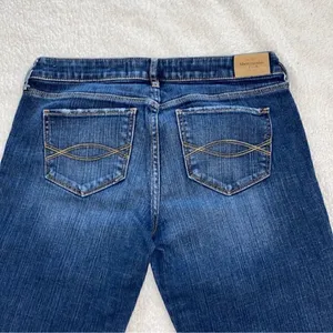 Abercrombie & Fitch Blue Jeans(Size 8Long) thumbnail 5