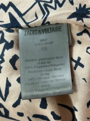 ZADIG & VOLTAIRE Teddy Mint Coat Cream Sherpa Shearling Long Beige size xs thumbnail 13