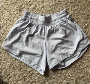 Lululemon Hotty Hot Shorts 4" 4 High-Rise periwinkle thumbnail 1