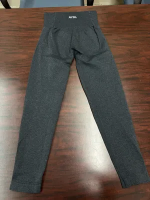 AYBL High Waisted Seamless Dark Grey Athletic Leggings Size Small thumbnail 2