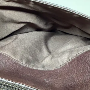 Y2K Wilsons Leather Crossbody Bag Womens Medium Brown Classic 90s Off Duty Vtg thumbnail 4