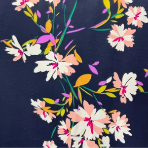 Lulus Herbaceous Babe Navy Floral Print‎ Long Sleeve Shift Dress MEDIUM thumbnail 6