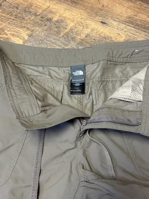 The North Face Horizon II Capri Pants Womens 10 Green Brown Hiking Camping thumbnail 6