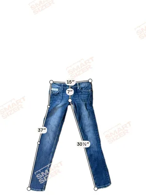 Y2K‎ Amethyst Jeans Low Rise Skinny Straight Leg Jeans Size 7 Embroidered Denim thumbnail 6