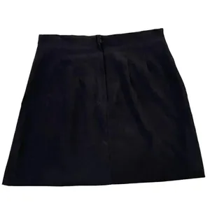 Byer Too California Suede Mini Black Zippet Closure Juniors Mini Skirt SZ 9 thumbnail 3