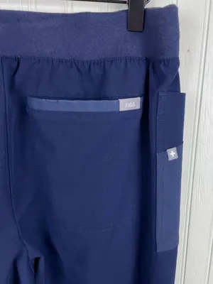FIGS Women's Kigali Skinny Jogger Scrub Pants Size Medium Navy Blue W20SW2027 thumbnail 5