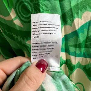 Anthropologie Farm Rio Tropical Groove Circle Cut Out Midi Dress Small thumbnail 12
