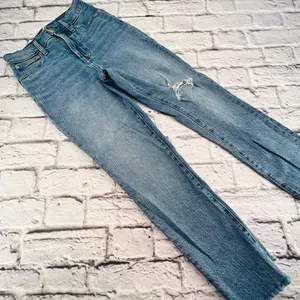 Madewell Jeans Women's Size 24 Light Wash High Rise Raw Hem The Perfect Vintage thumbnail 6